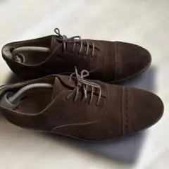 REGAL ブラウン スエード ビジネス/ドレスシューズ