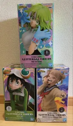 僕のヒーローアカデミア　プライズフィギュア　3体まとめ売り