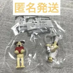 ウォレスとグルミット めじるしアクセサリー ガチャ グルミット ハート コック