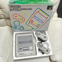 スーパーファミコン 本体 箱付き 動作確認済み