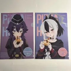 Pizza Hut × ブルーアーカイブ クリアファイル2枚セット　ハルカカヨコ