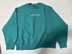 AIR JORDAN オーバーサイズ トレーナー M ターコイズのサムネイル