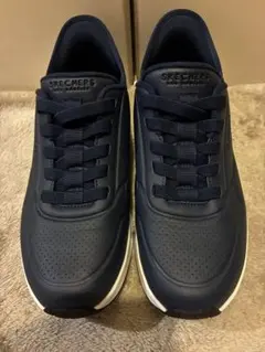 美品SKECHERS Slip-ins UNO - EASY-AIR ネイビー
