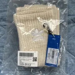 新品未使用　adidas ベージュ レッグウォーマーのサムネイル