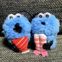 パペットスンスン スシローコラボ 指人形マスコット マグロ エビ