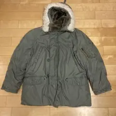 80s n3b 米軍実物 82年製 枯渇米軍実物82年製SCOVILLジッパー普遍的人気N-3B〉 USAF82年製