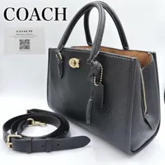 【未使用近い✨】コーチ ブルック キャリーオール 28 2way ハンドバッグ