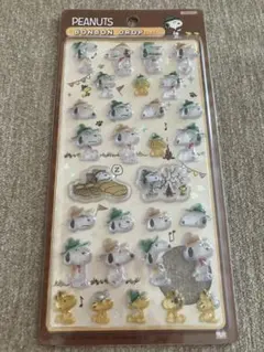 スヌーピー ボンボンドロップシール ビーグルスカウト 正規品