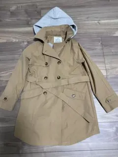 最終価格　Zara Girlsザラガールズフード付コート10size 140㎝