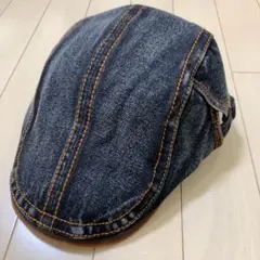 デニムハンチング帽 帽子 キャップ フリーサイズ 新品未使用 キャスケット