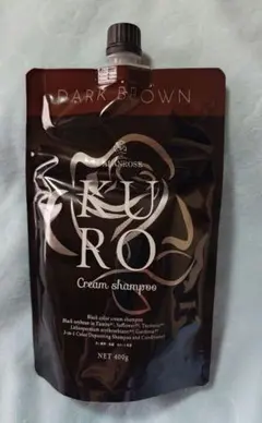 KURO Cream Shampoo Natural Black 400g - メルカリ