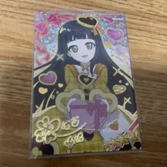 ひみつのアイプリ　つむぎ　バレンタインレターイエロー　サイン