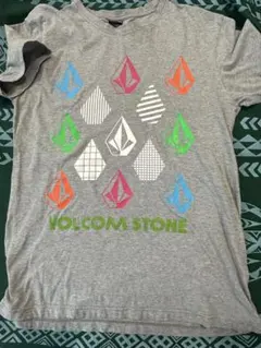 サーフ古着 VOLCOM STONE Tシャツ グレーのサムネイル