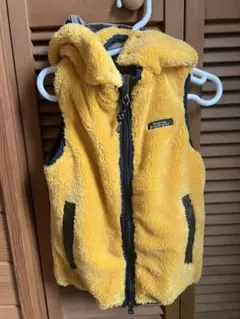 denim dungaree リバーシブルフリースベスト