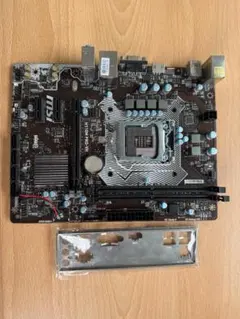 MSI H77MA-S40 マザーボード CPUとクーラー付き - メルカリ