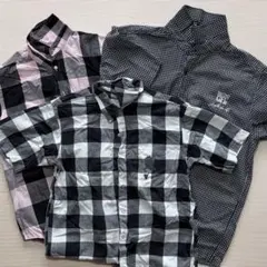 古着3点まとめ売り 半袖シャツ メンズ