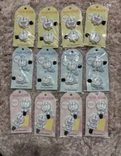 ドラえもん　I'm Doraemon 前髪ヘアクリップ 3種　12点セット