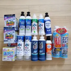 マジカ ジョイ 食器用洗剤 10本 トイレのくん煙剤 お風呂防カビ剤その他セットのサムネイル