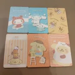 サンリオ　トレカ　韓国　友情質問カード シナモロール　シナモン　ポムポムプリン