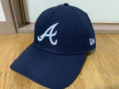 未使用　NEW ERA ニューエラ MLBアトランタブレーブス キャップ　フリー