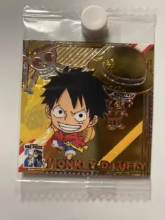 ワンピース　ウエハース　にふぉるめーしょん　25thレア　ルフィ