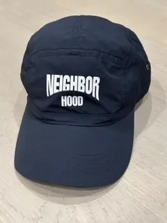 NEIGHBORHOOD ブラックナイロン キャップ
