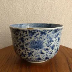 お値下げしました！】古伊万里 そば猪口 花文 錦 - メルカリ