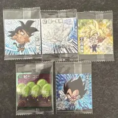 ドラゴンボール ウエハースシール　5枚セット