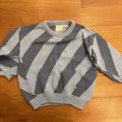 ZARA ストライプ 長袖セーター 18-24ヶ月