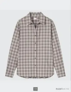 UNIQLO　ライトフランネルチェックシャツ（長袖）新品