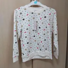 新品タグなし　ELFINDOLL 動物柄トレーナー 120サイズ