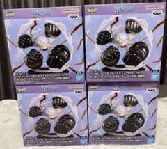 ワンピース　ルフィ　フィギュア4体セット
