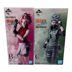 一番くじ NARUTO ナルト 疾風伝 風影奪還編 B賞 サクラ C賞 カカシ