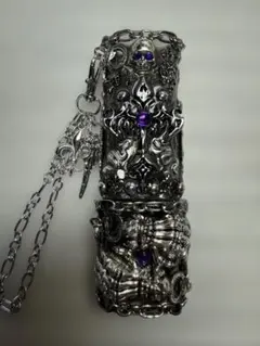 iQOS アイコス イルマiワン デコケース ロック パンク A-⑭ パープル