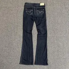 【Levi's】 00s archive Y2K flar denim w26のサムネイル