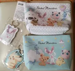 ポケモン チャーム付ポーチ 2つセット
