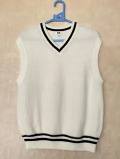 ユニクロ　オーバーサイズVネックベスト　size : M