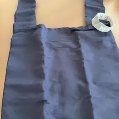 MOTTERU ネイビー エコバッグ 折りたたみ式