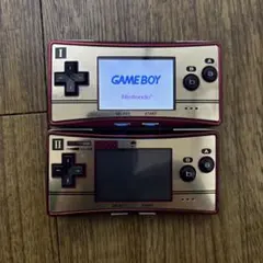 ゲームボーイミクロ ファミコンバージョン 本体 箱付き20thモデル＋2コン