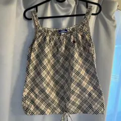 BURBERRY BLUE LABEL ノバチェック タンクトップ 36のサムネイル
