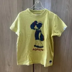 POPEYE JUNK SOUL Tシャツ イエロー 120cmのサムネイル