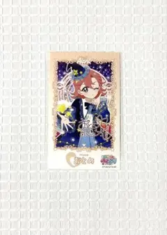 ひみつのアイプリ ブロマイド風ステッカー シール サイン入り おとめ 1枚