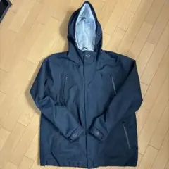 00sヴィンテージ OAKLEY 防風フードジャケット オークリーXL ブラック