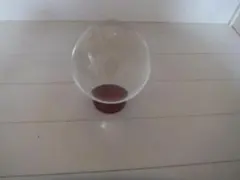 値下げしました！ガラス玉　台座付き 直径11センチ　配送×　直接取引のみ