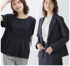 Honeys GLACIER ladies ブラウス　ジャケット　2点　L