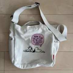 スヌーピー メッセンジャーバッグ