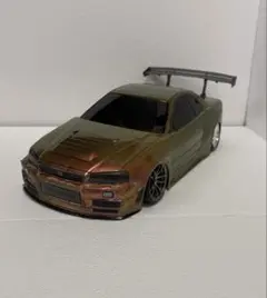 ラジコン ボディ GT-R Liberty Walk TETSUJIN LBWK - メルカリ