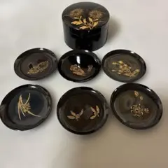 漆器 銘々皿 10枚セット 結び文様 - メルカリ