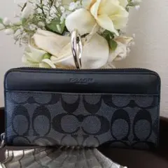 COACH ブラック 長財布