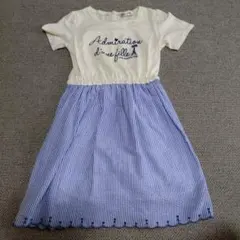 ポンポネット 女児150M半袖ワンピース